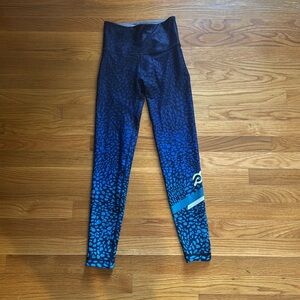 WITH x Peloton leggings size small blue